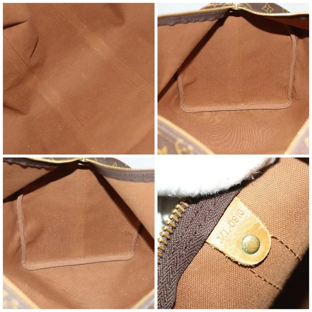 LOUIS VUITTON Monogram Keepall Bandouliere 50 Boston Bag M41416 LV Auth 136941 - Picture 15 of 16